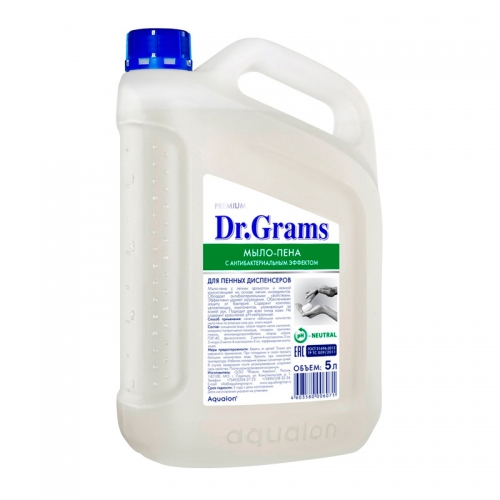 Dr. Grams мыло-пена антибактериальное 5 л
