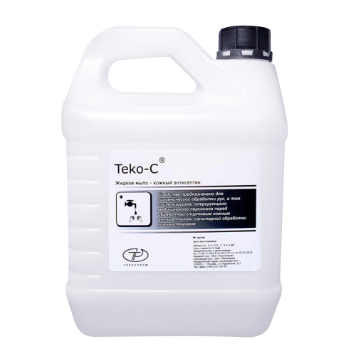 Теко-С жидкое мыло антибактериальное 5 л