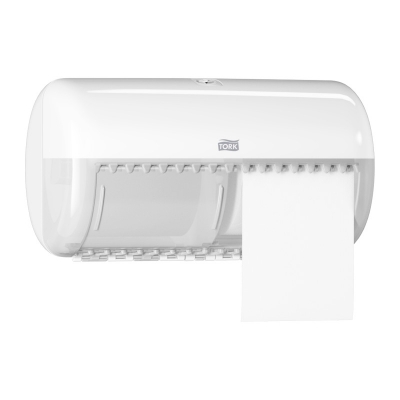 Диспенсер для туалетной бумаги в стандартных рулонах Tork 557000 белый Диспенсеры для туалетной бумаги купить в Продез Сочи