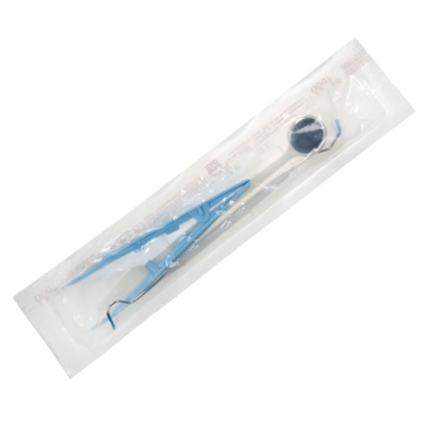 Набор стоматологический одноразовый стерильный ЕваДент тип 2 (зеркало, зонд, пинцет) Наборы стоматологические купить в Продез Сочи