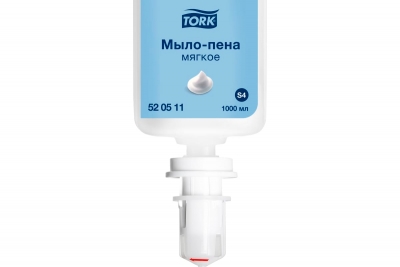 Tork мыло-пена мягкое Advanced 1 л 520511 Жидкое антибактериальное мыло купить в Продез Сочи