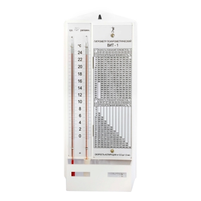 Гигрометр психрометрический ВИТ-1 с поверкой Гигрометры медицинские купить в Продез Сочи