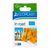 Ecoplast Набор эластичных пластырей In road 20 шт Пластырь медицинский купить в Продез Сочи