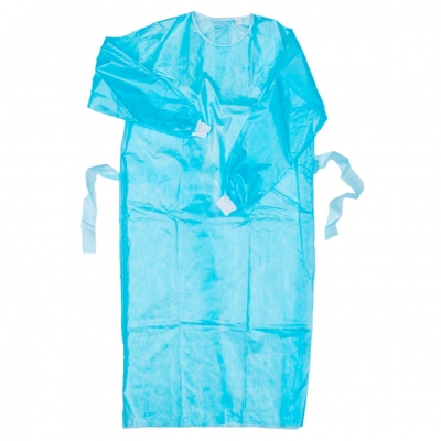 Халат хирургический стерильный Лайт тип 2 140 см размер 48-50 рукав манжета Халаты купить в Продез Сочи